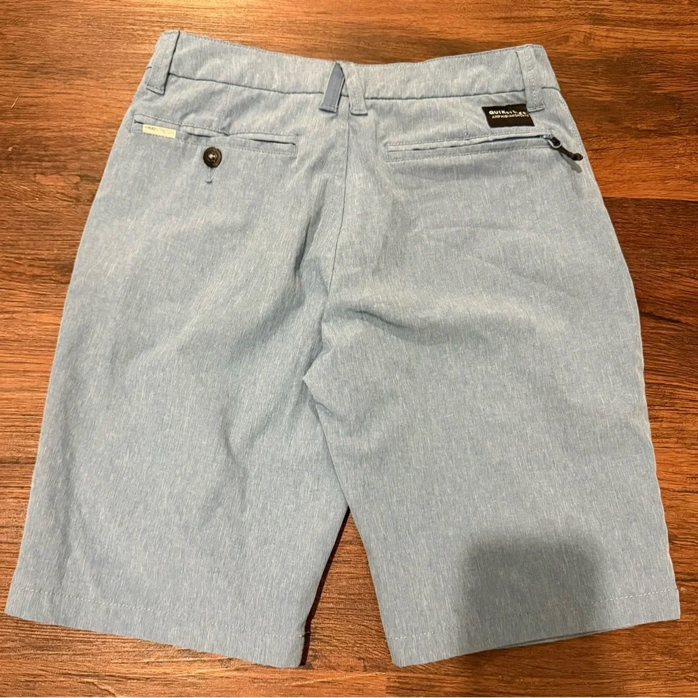 Quiksilver Boys size 25/10 Blue Amphibian Shorts - Picture 3 of 7